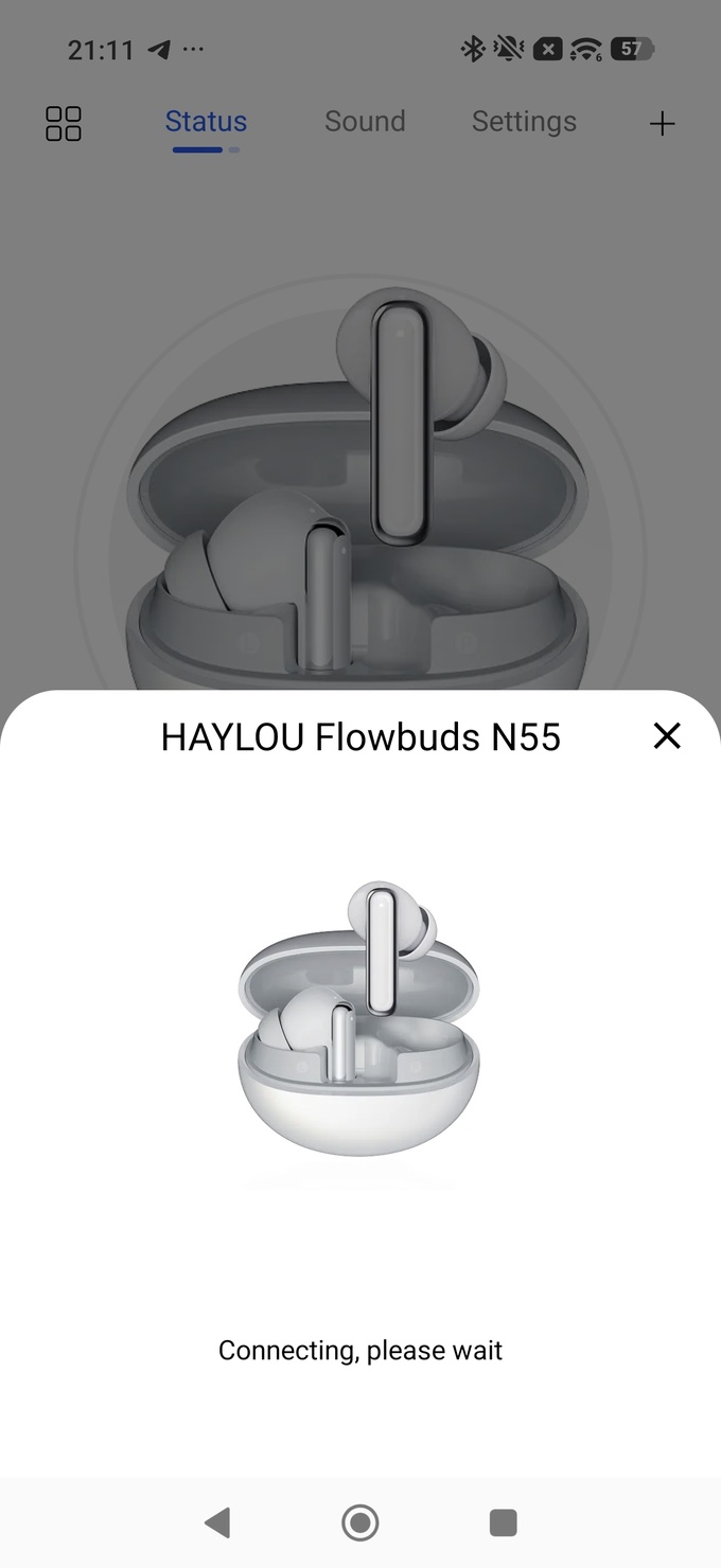 Applicazione Haylou Sound - screenshot 2