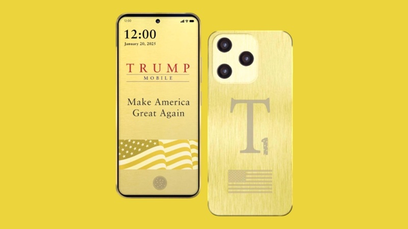 Configurazione unica della fotocamera del Telefono Trump